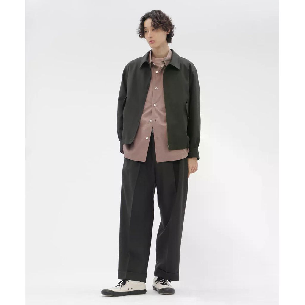 MARGARET HOWELL DOUBLE TWISTED WOOL TROUSERS