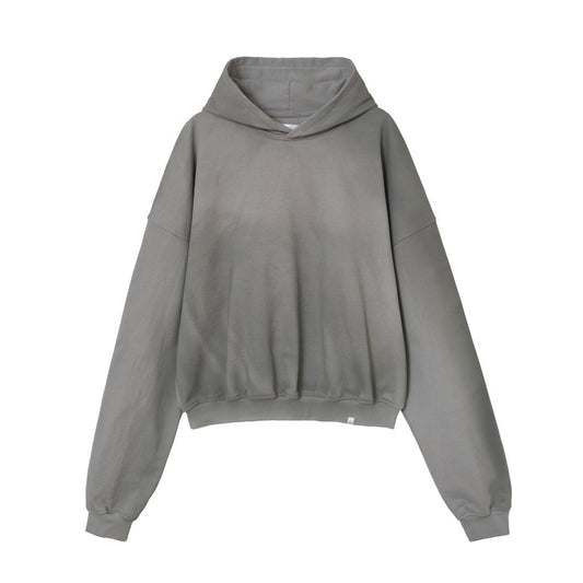 MAGIC STICK 2 Tone Comfort Hoodie (STEEL GREY with SPRAY)