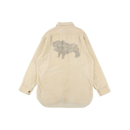 BOW WOW THE BOW WOW JOURNAL GAUZE SHIRT AGED