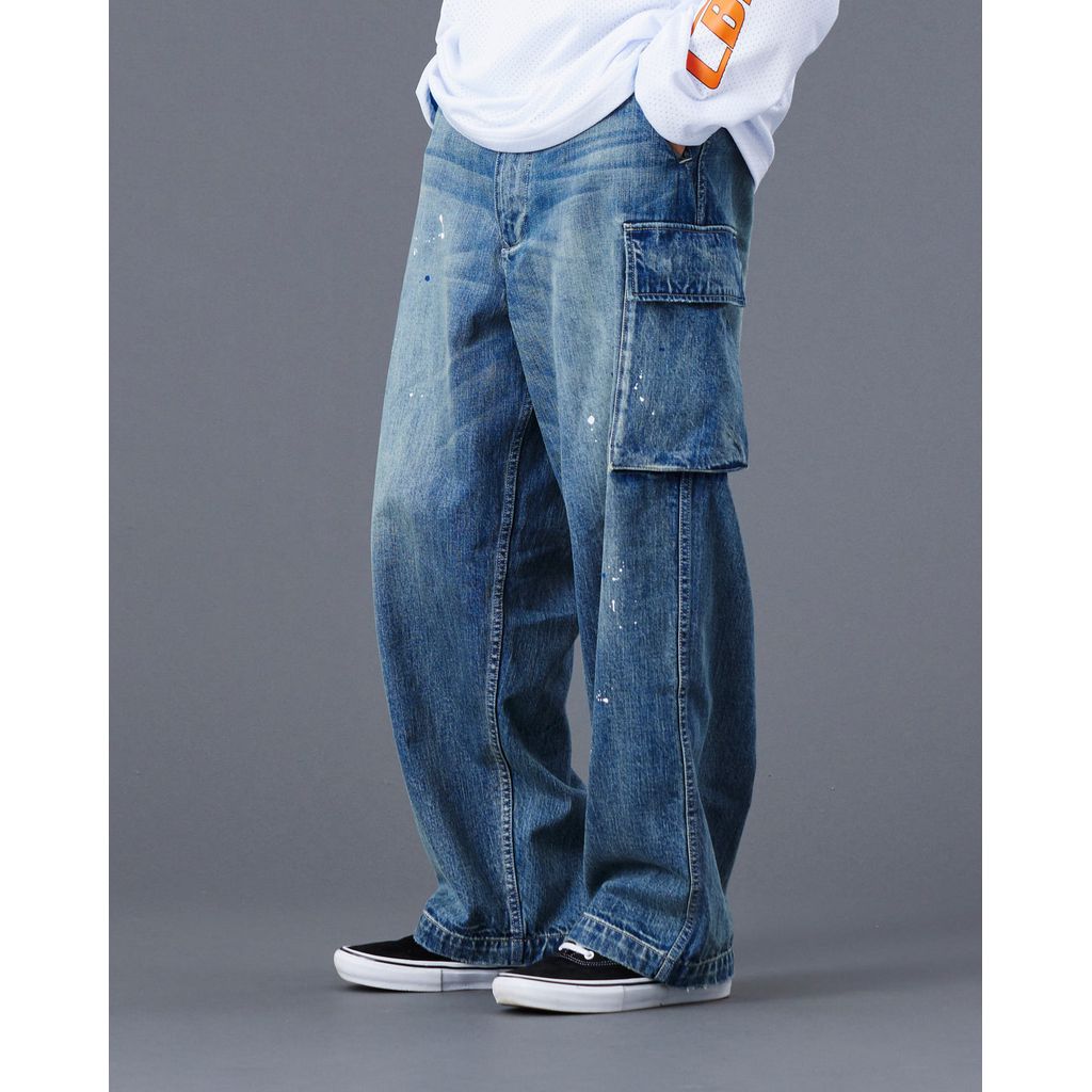 Liberaiders DENIM CARGO PANTS