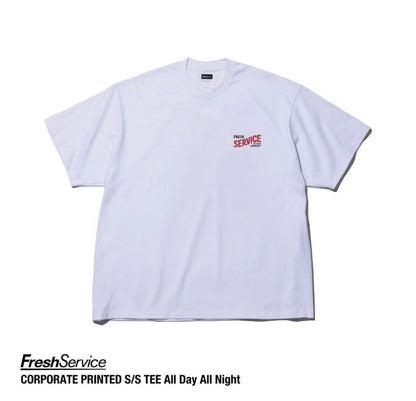 FreshService CORPORATE PRINTED S/S TEE All Day All Night