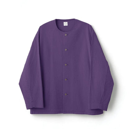 ORCIVAL OR-B0495 Twill Dump Collarless Shirt 26AW