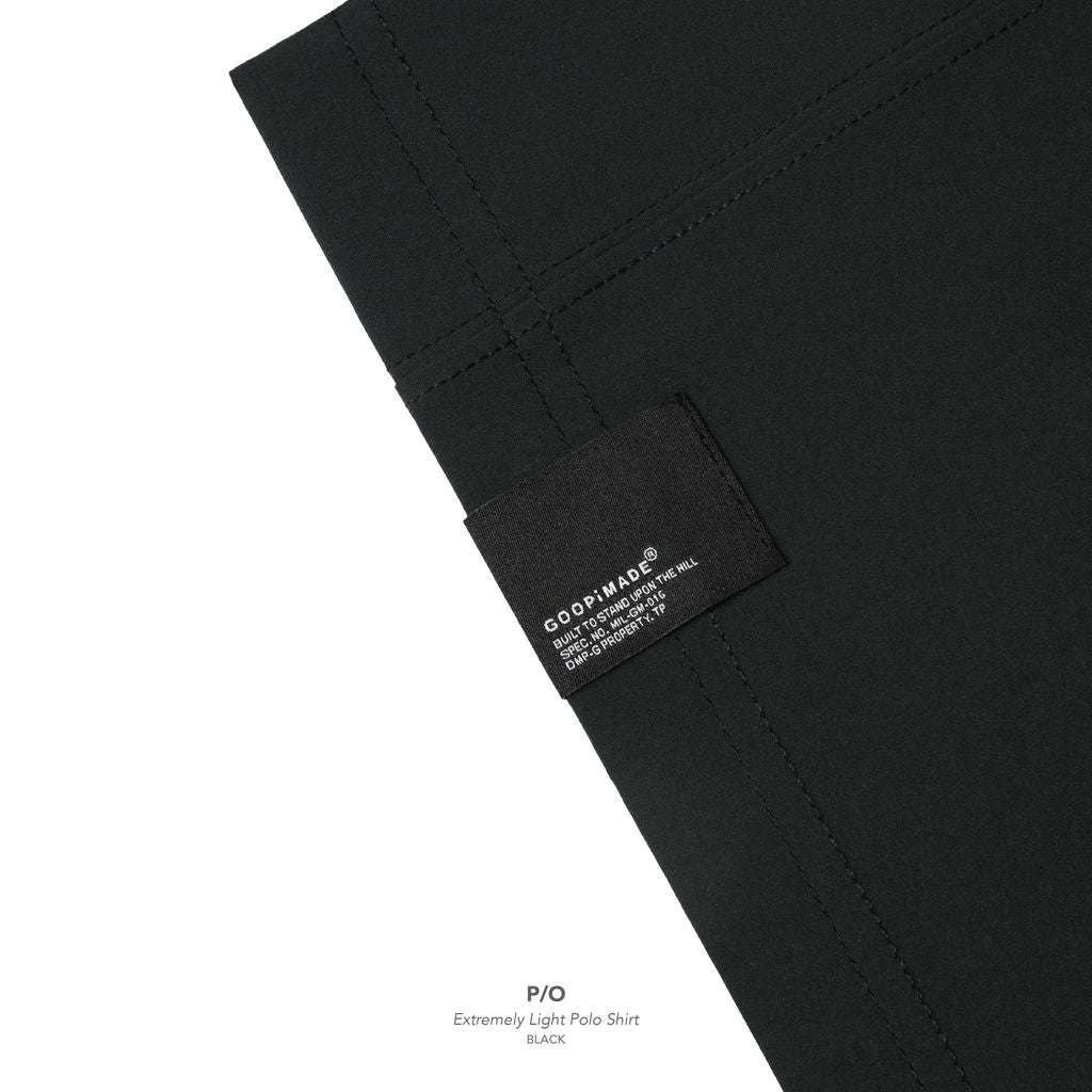 GOOPiMADE P/O - Extremely Light Polo Shirt