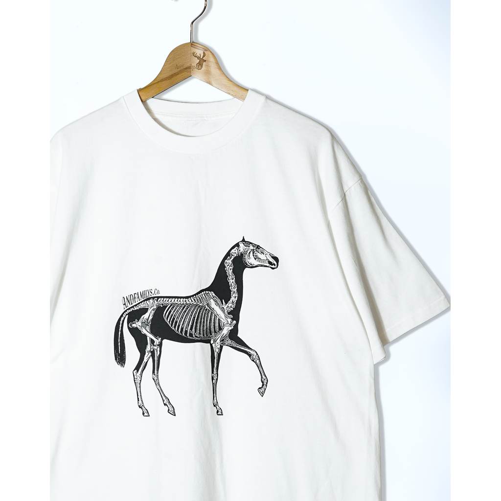 ANDFAMILYS Standard Tee -Horse Bone-