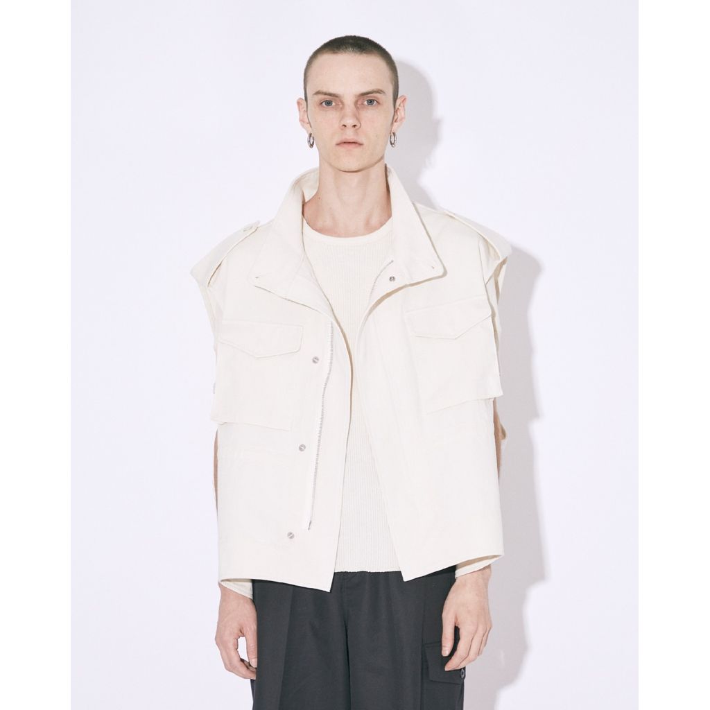 Beautiful People double-end british chino cloth vest