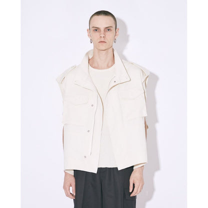 Beautiful People double-end british chino cloth vest