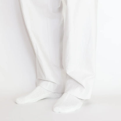 YAECA Chino Cloth Trousers Two Tuck Straight