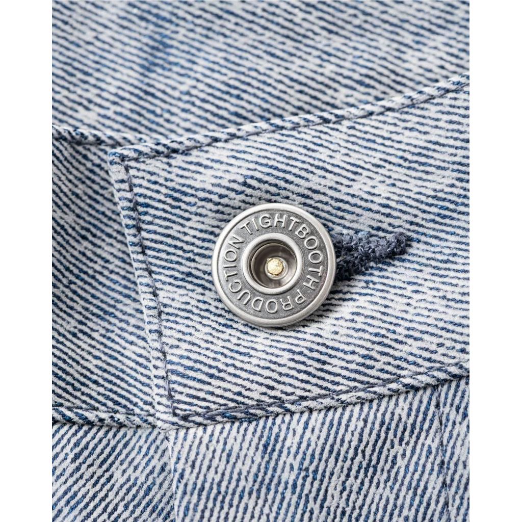 TIGHTBOOTH FLOCKY DENIM BALLOON PANTS