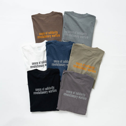 RATS CIRCLE POCKET TEE BACK PRINT