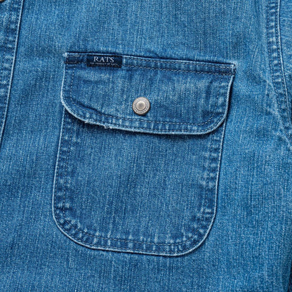 RATS DENIM WORK SHIRT