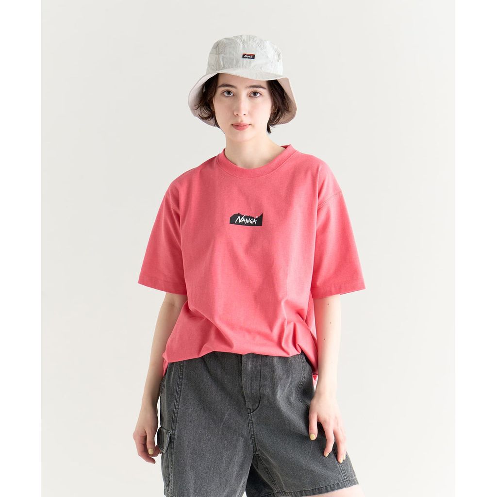 NANGA  ECO HYBRID MT LOGO TEE(UNISEX)