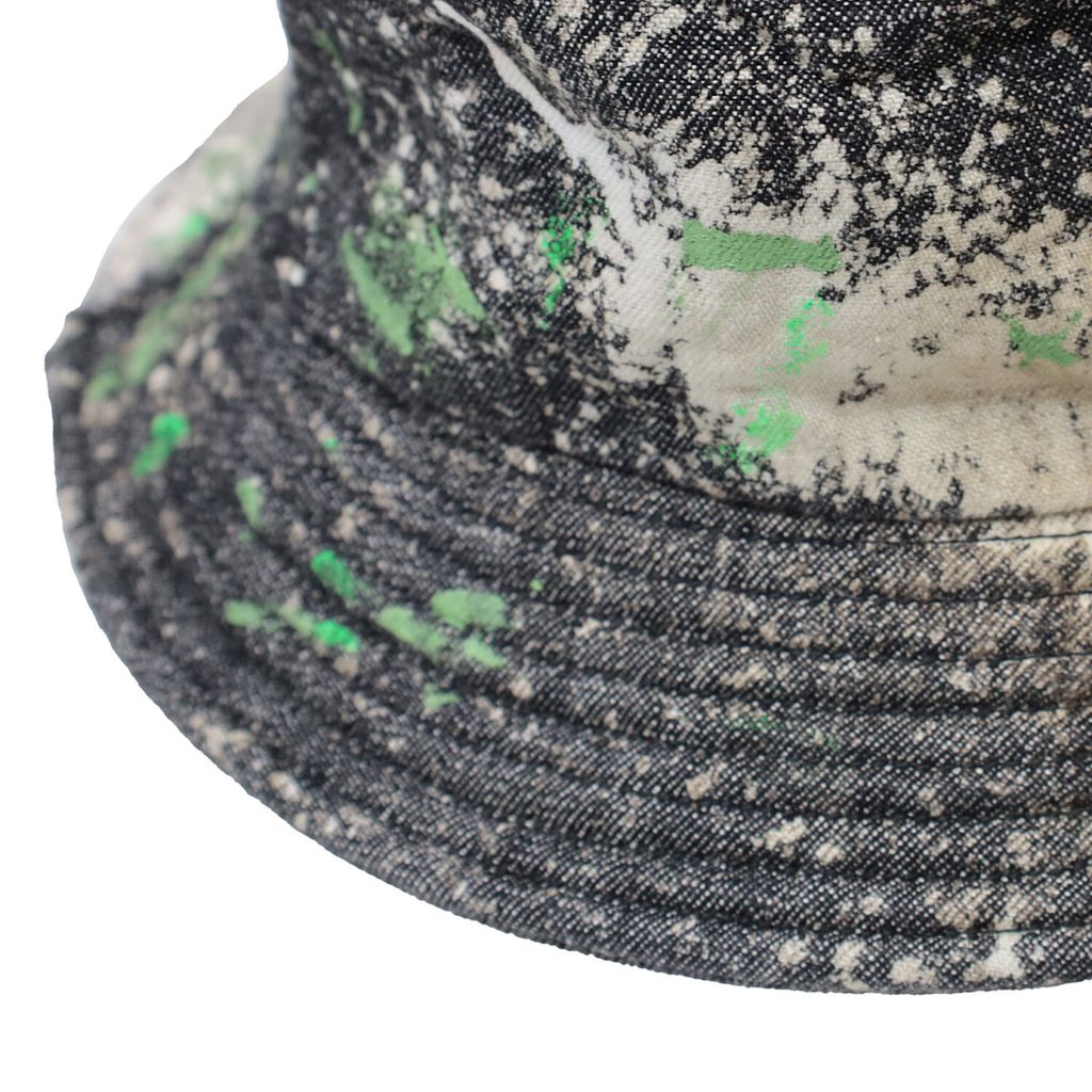DECHO  BLEACH & CRASH COLOR BUCKET HAT