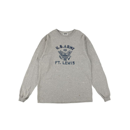 BOW WOW WEATHERED 88/12 LS TEE - U.S.ARMY