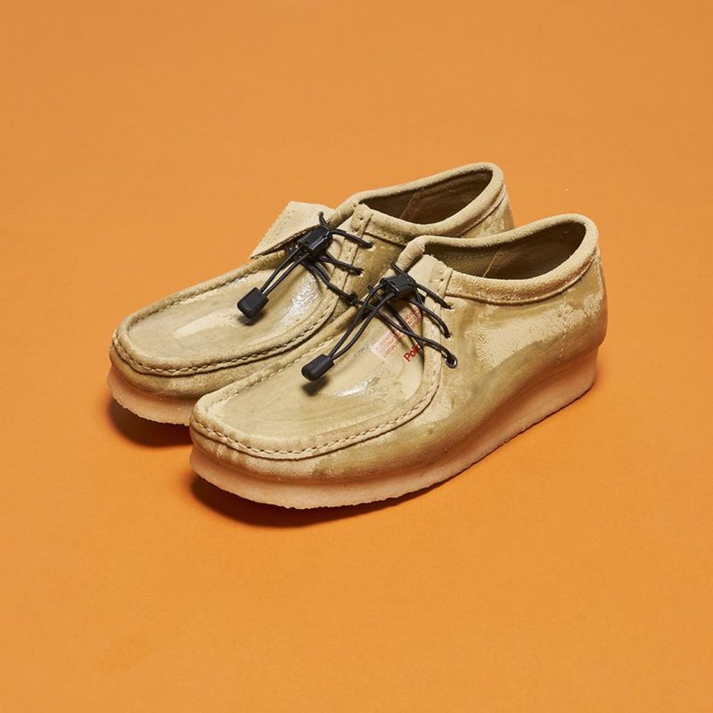 POLIQUANT × CLARKS / POLIQUANT THE WALLABEE "BEAUTIFICATION OVER TIME"