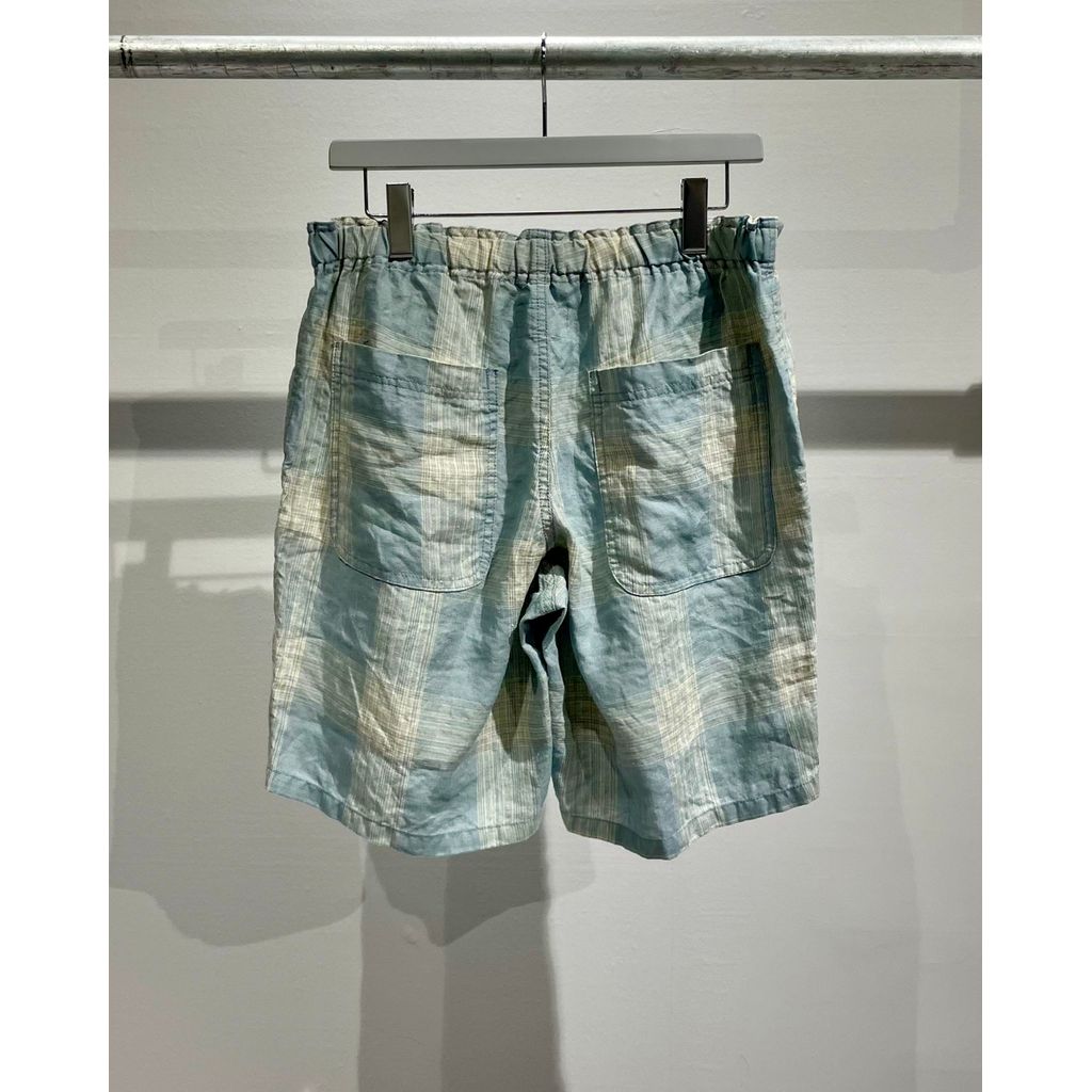 VOO SP BIG CHECK EZ SHORTS（SAX）