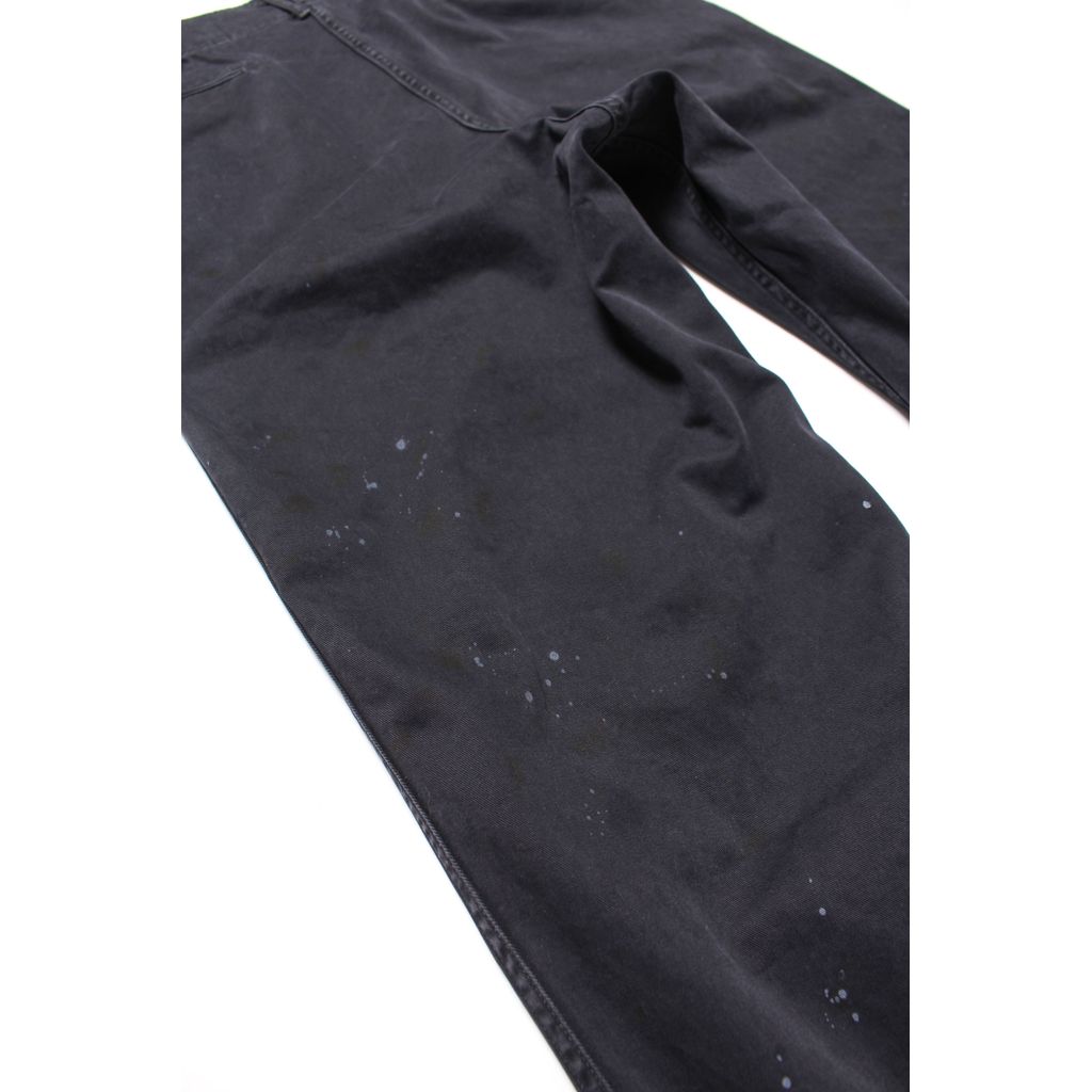 BOWWOW BLACK WORK TROUSERS AGED