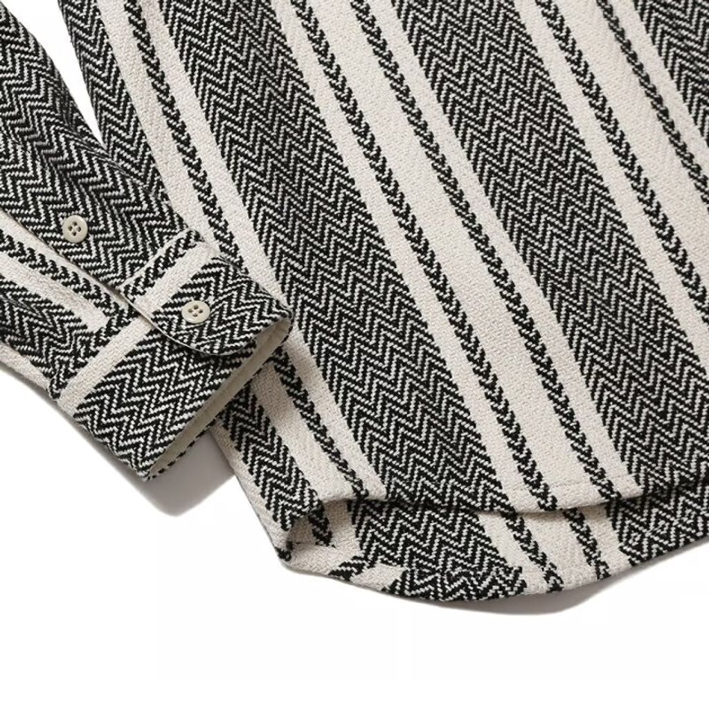 HOMBRE NINO MEXICAN STRIPE SHIRT