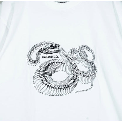 ANDFAMILYS Standard Tee - Snake Bone