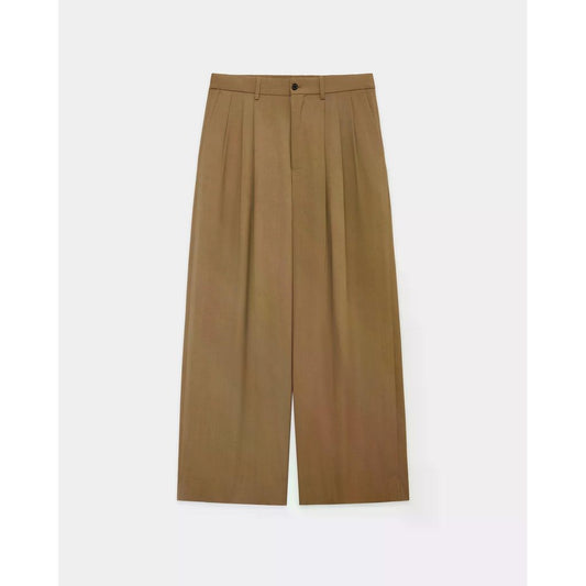 MARKAWARE Survival Cloth® Tropical Triple Pleated Wide Trousers