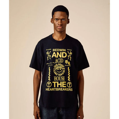 BEDWIN & THE HEARTBREAKERS S/S PRINTED TEE "Acid House"