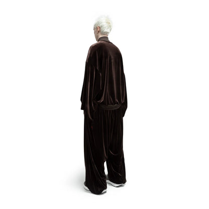 FUMITO GANRYU Kimono Track Jk - Brown