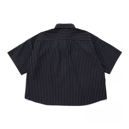 BEDWIN & THE HEARTBREAKERS S/S WASHER STRIPE WORK SHIRT "BOB