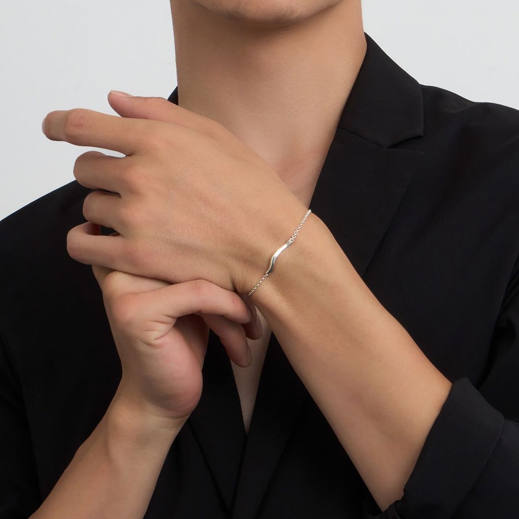 GARNI Wave Chain Bracelet