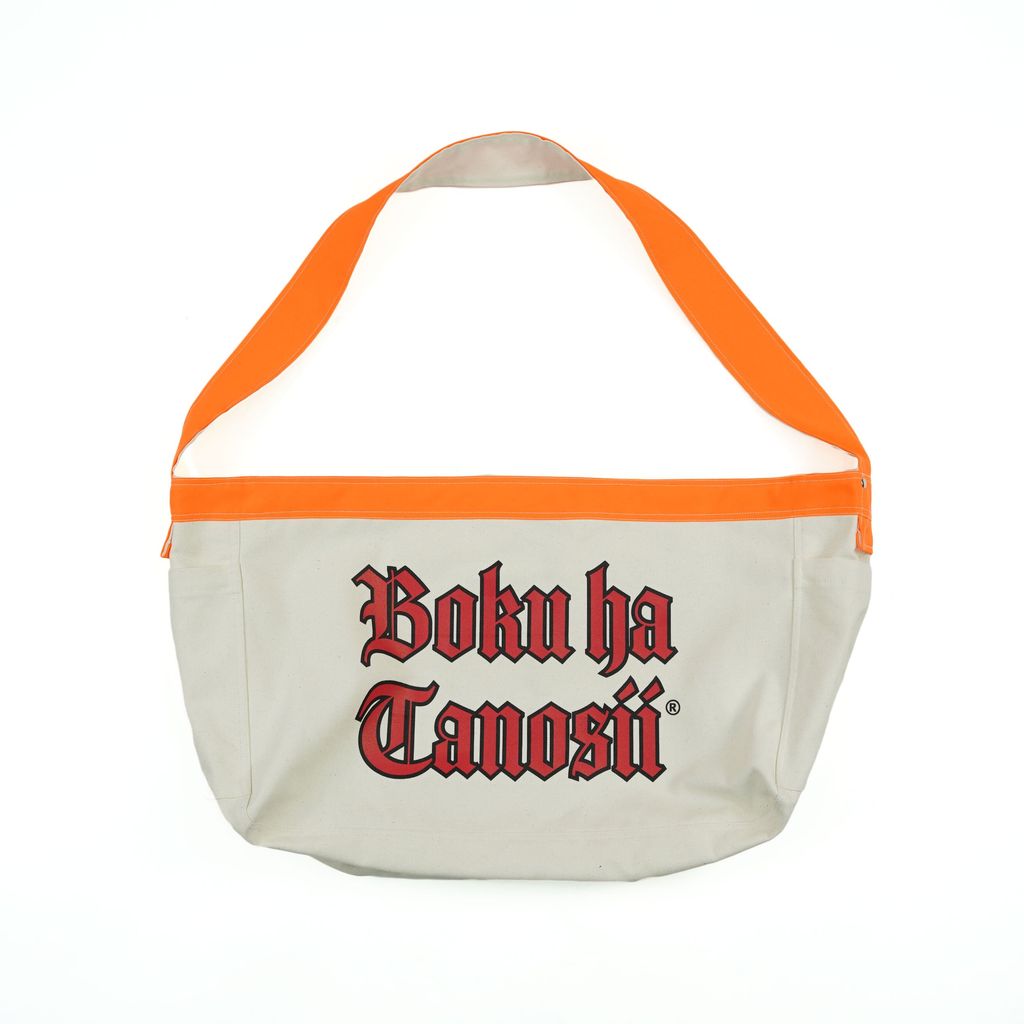 BOKU HA TANOSII OLD ENGLISH ニュースペーパーBAG