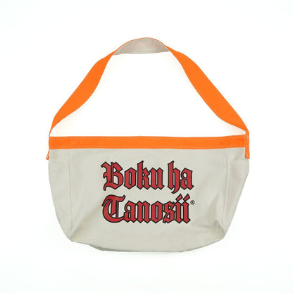 BOKU HA TANOSII OLD ENGLISH ニュースペーパーBAG