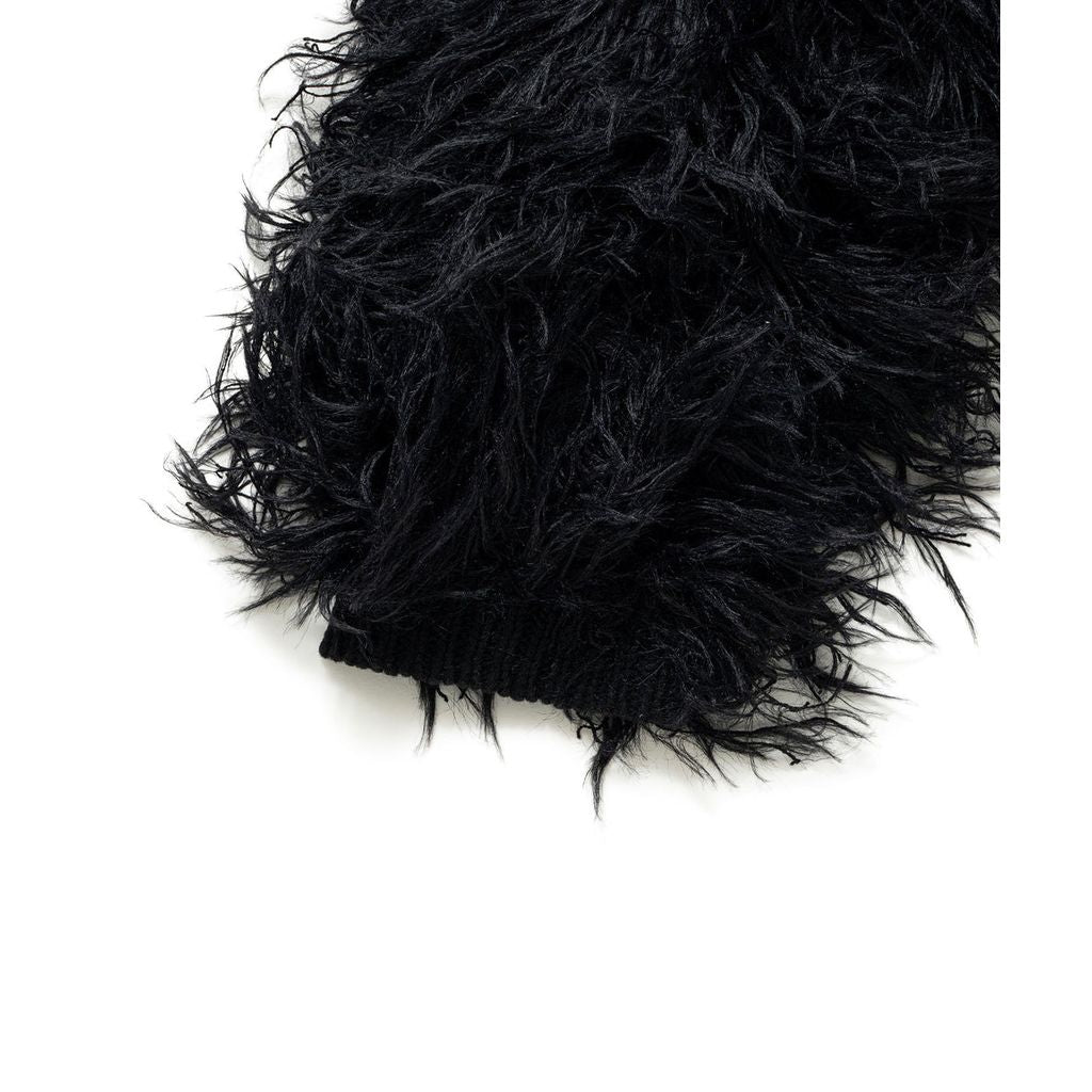 BEDWIN & THE HEARTBREAKERS LONG HAIR MOHAIR CARDIGAN "CHEWBACCA"