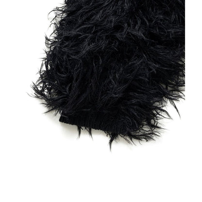 BEDWIN & THE HEARTBREAKERS LONG HAIR MOHAIR CARDIGAN "CHEWBACCA"