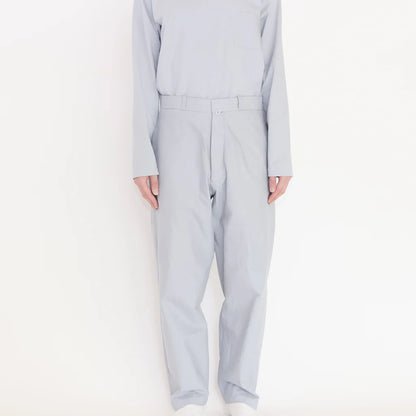 YAECA Chino Cloth Trousers Wide Tapered