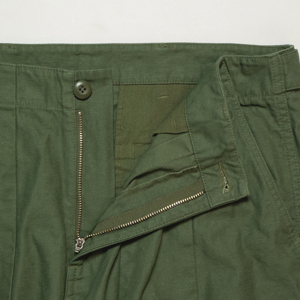 APPLEBUM WIDE MILITARY PANTS [OLIVE] / 2420803