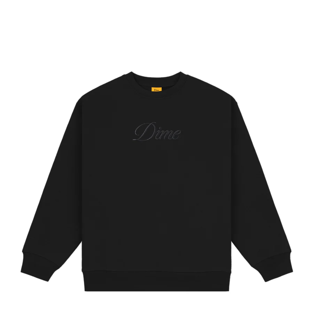 Dime CURSIVE LOGO CREWNECK