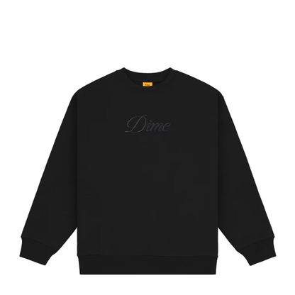 Dime CURSIVE LOGO CREWNECK