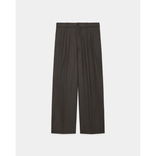 MARKAWARE  CLASSIC FIT DOUBLE PLEATED TROUSERS