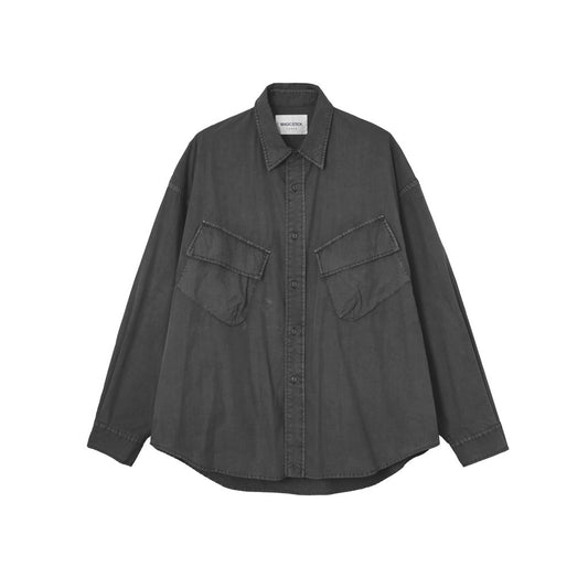 MAGIC STICK WIDE FIT UTILITY SHIRT (FADE BLACK)