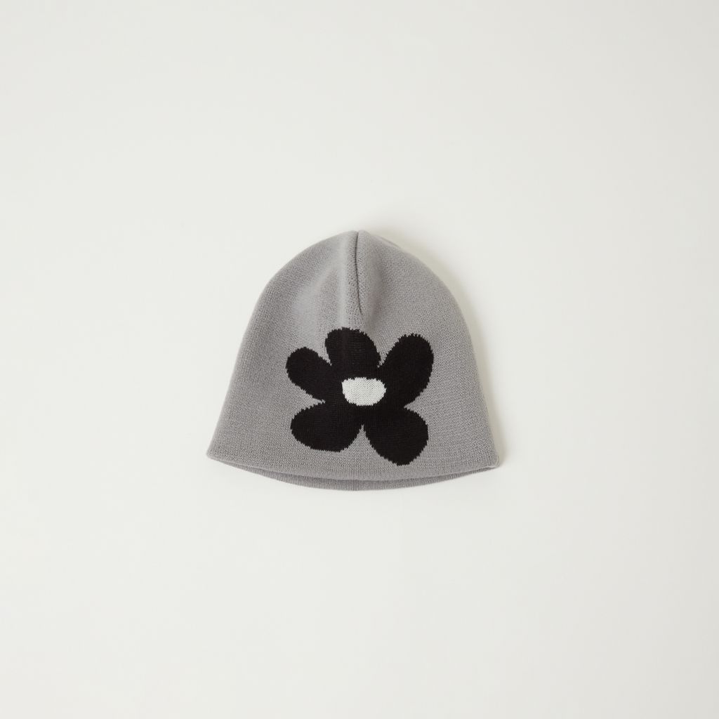 NICK GEAR Flower Logo Beanie