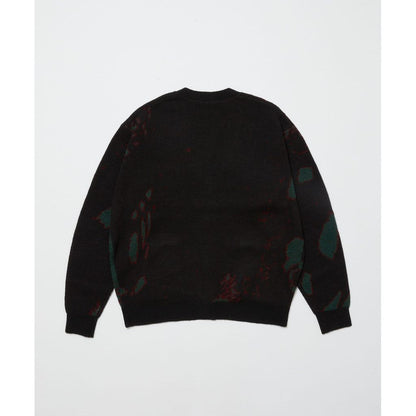 BAL JACQUARD WOOL CARDIGAN