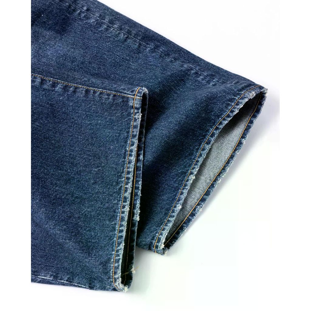 ANACHRONORM AGING WIDE 5P DENIM PANTS INDIGO