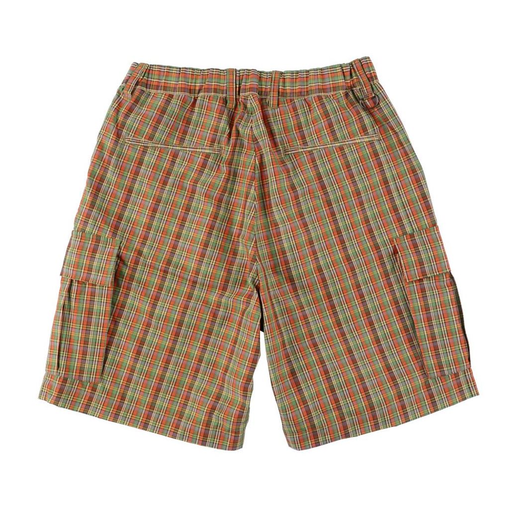 SON OF THE CHEESE Traditional Check Cargo Shorts