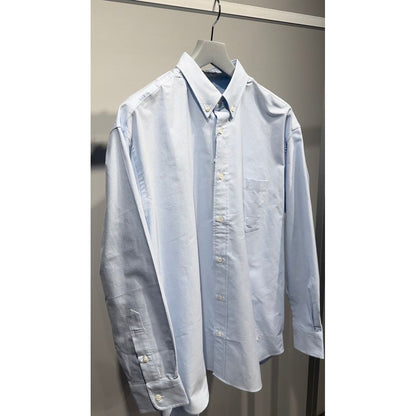 COMME des GARCONS HOMME 綿オックスフォード　ブラウス　ＨＯ―Ｂ００８―０５１（SAX)