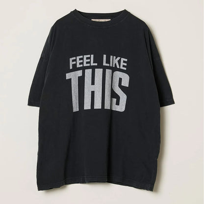 REMI RELIEF RN30389150  HARD SP加工20/-天竺BIGサイズT(FEEL LIKE THIS)