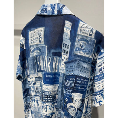 PORTER CLASSIC ALOHA SHIRT TIMES SQUARE