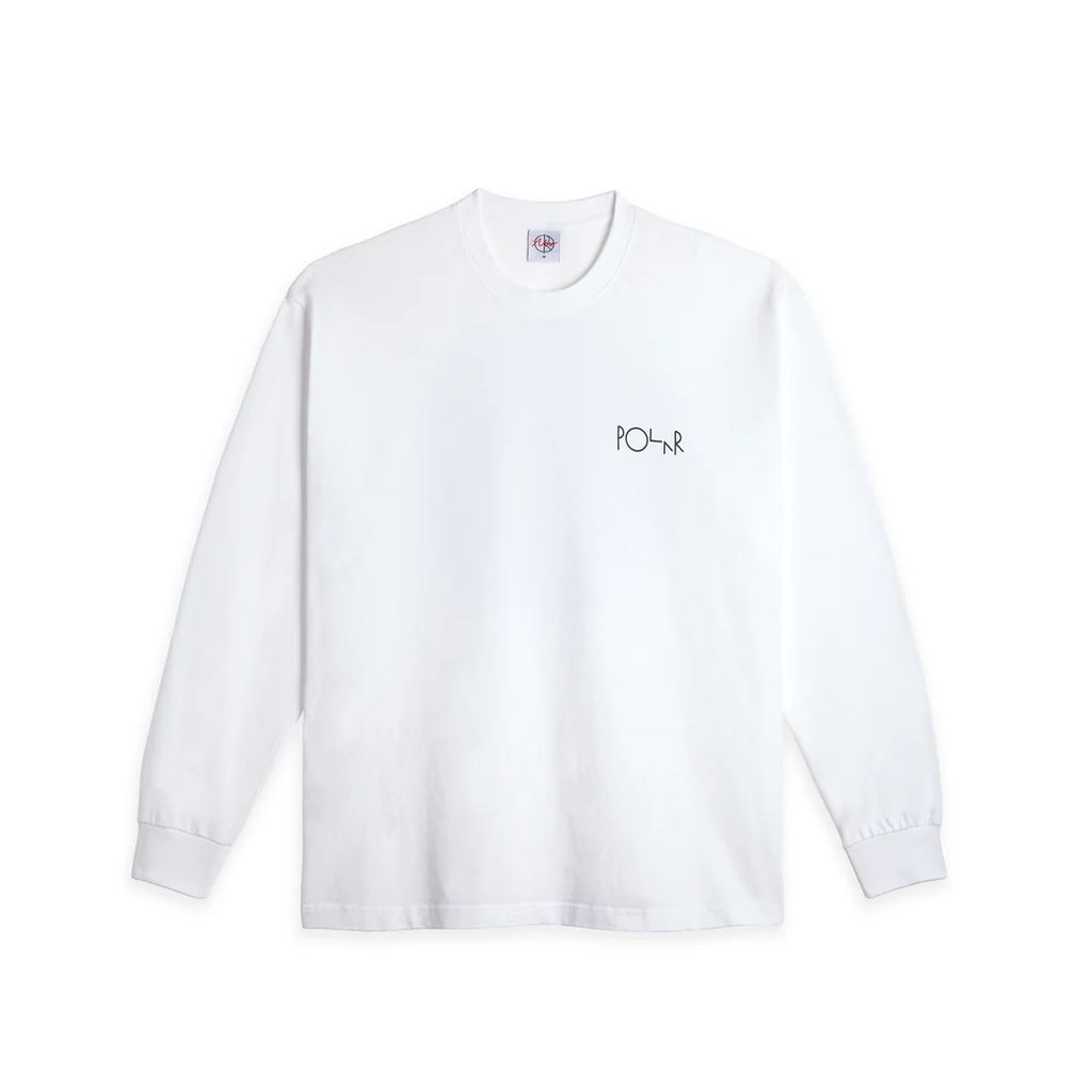 Polar Skate Co. FILL LOGO LS TEE | KLEZ CROSSING