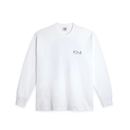Polar Skate Co. FILL LOGO LS TEE | KLEZ CROSSING