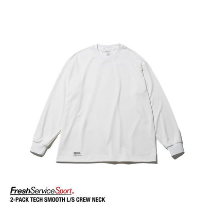 FreshService "2-PACK TECH SMOOTH L/S CREW NECK"