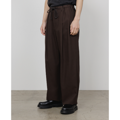 【予約商品】MARKAWARE DOUBLE PLEATED EASY TROUSERS