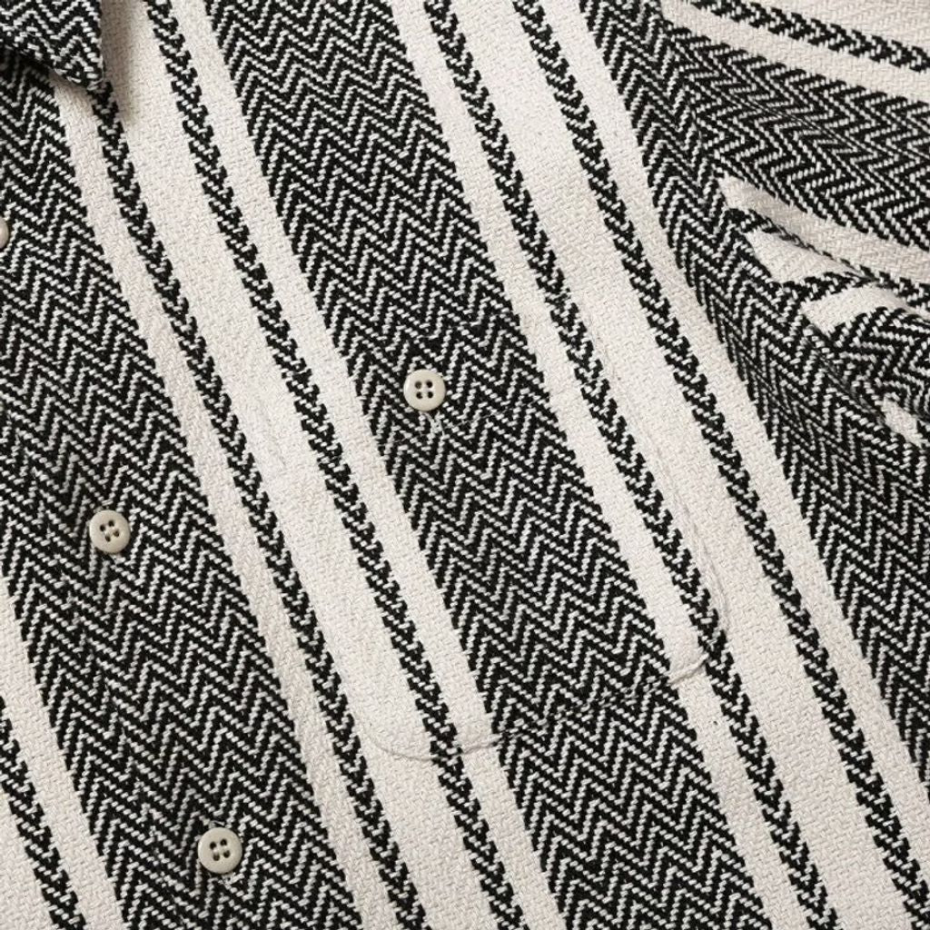 HOMBRE NINO MEXICAN STRIPE SHIRT