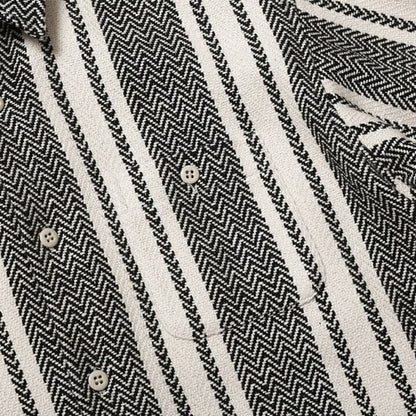 HOMBRE NINO MEXICAN STRIPE SHIRT